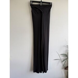 OFFLINE by Aerie Real Me Flare Hi Rise Black Athletic Pants‎ Size S